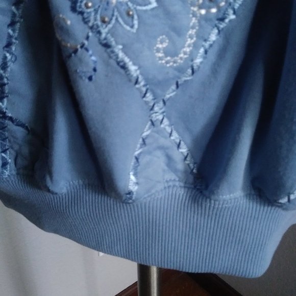 ALFRED DUNNER Embellished Sweatshirt - Picture 4 of 9